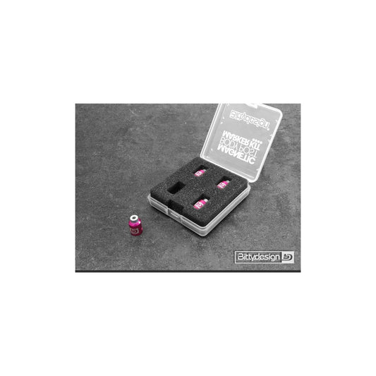 BDBPMK10-P - Bittydesign Magnetic Body Post Marker Kit - Pink