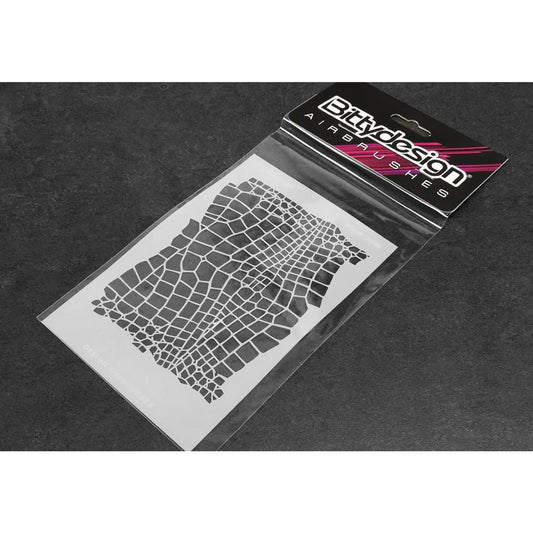 BDSTC-009 - Bittydesign Vinyl Stencil - Snake
