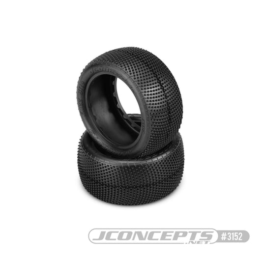 JCO3152-010 - JConcepts Fuzz Bite LP - 2.2&quot; Rear Tire - Pink / Medium Soft Compound
