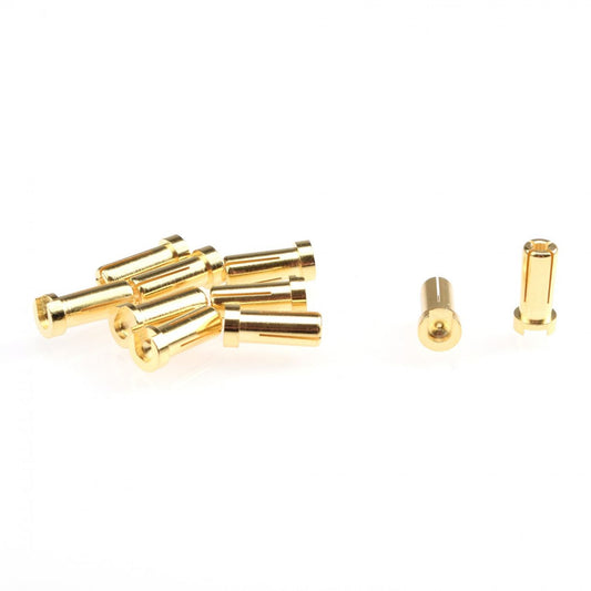 RP-0265 - RUDDOG 5mm Gold Plug Male 14mm (10pcs)