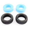 SR-SW-106FS - Sweep Racing SQUARE ARMOR Front Silver (Ultra Soft) 1:10 Buggy tires / open cell inserts - 2pcs