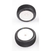 SR-SWPW-317SXP - Sweep Racing SWEEPER Silver (Ultra soft) X Pre-glued set 8th Buggy tires / white wheels - 4pcs