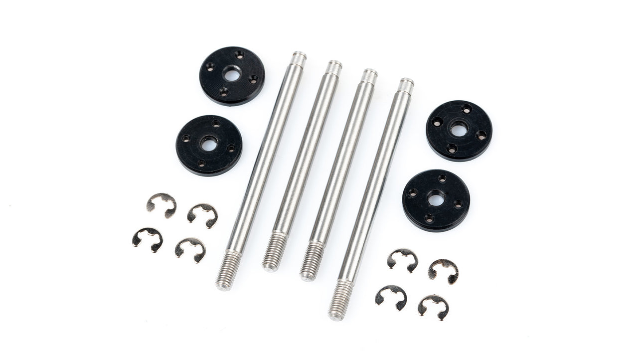 122187 - ANTIX by LRP S10 Blast BX | TX | MT | SC - Dämpfer-Kolbenstangen und Kolbenplatten VA+HA (1 Set)