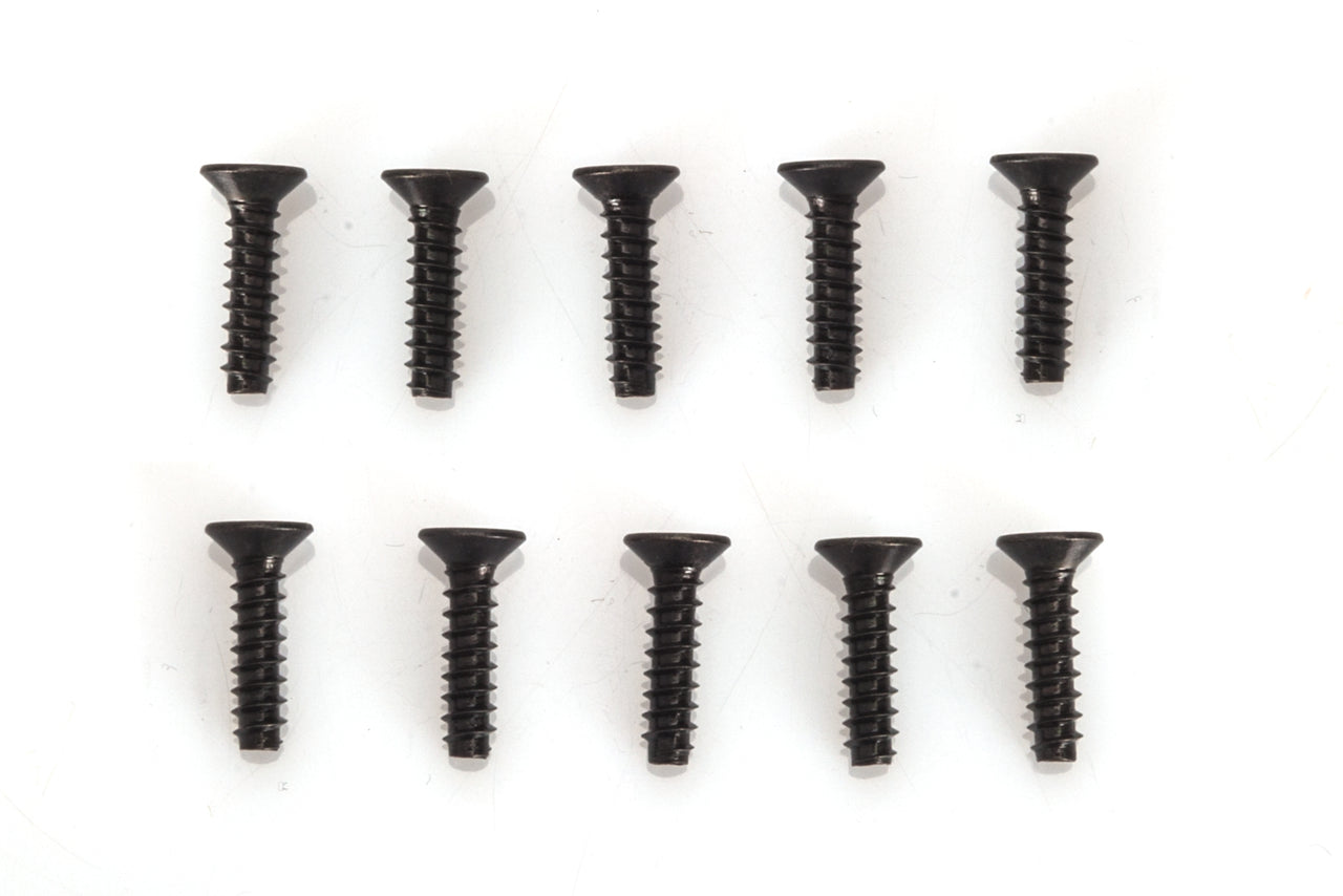 122202 - LRP M3x10mm Kreuzschlitz Senkkopfschneidschraube (10 Stk.)