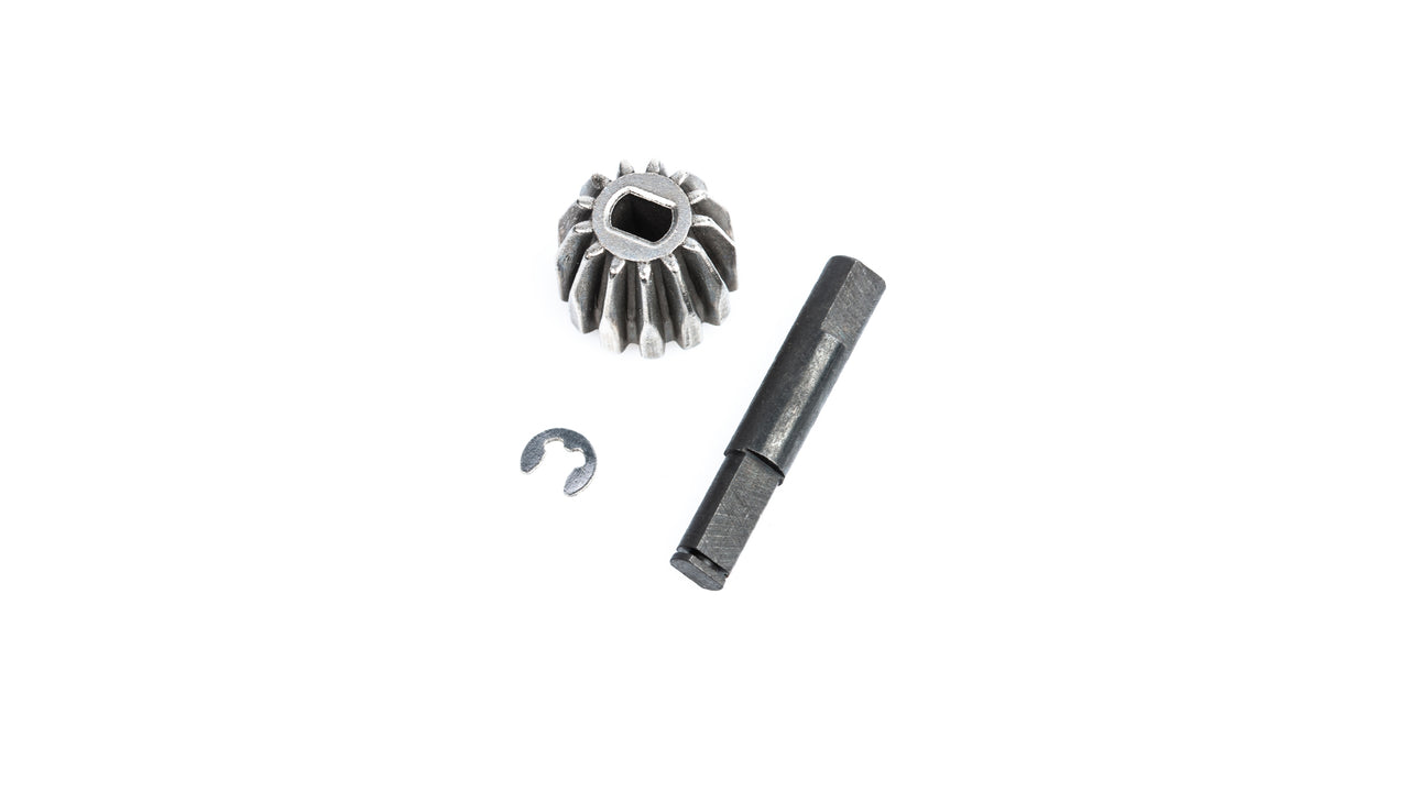 122330 - ANTIX by LRP S10 Blast - Kegelrad 13Z. + Achse vorne + E-Clip