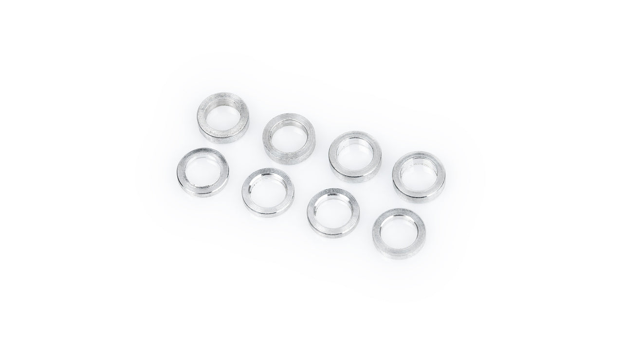 122352 - ANTIX by LRP S10 Blast - Distanzh?lsen Radtr?ger 5.1x7.5x1.3mm + 5.1x7.5x2.1mm (je 4 Stk.)