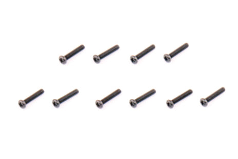 124054 - LRP M3x10mm Kreuzschlitz Rundkopfschraube (10 Stk.)