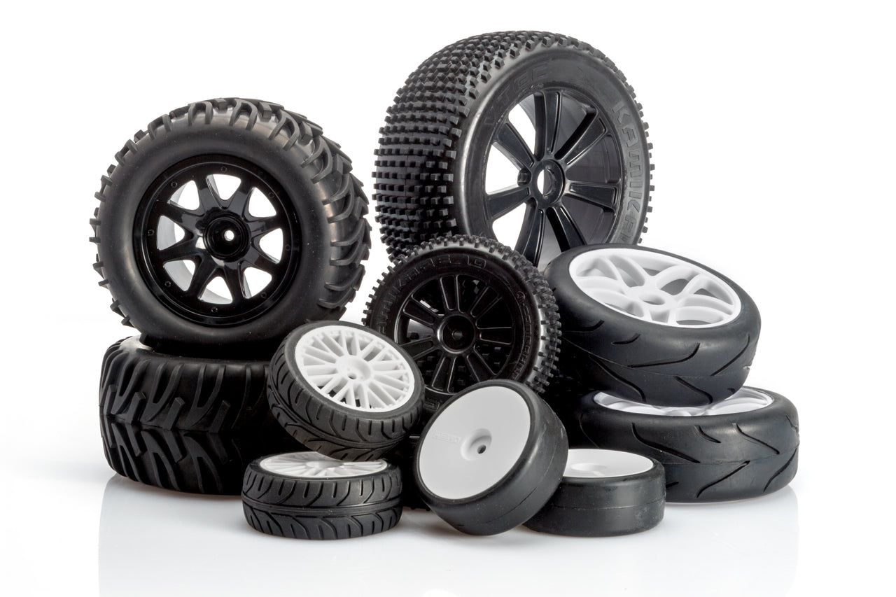124089 - LRP VTEC Groove 2WD vorne Komplettrad - 1/10 Truggy J-Compound