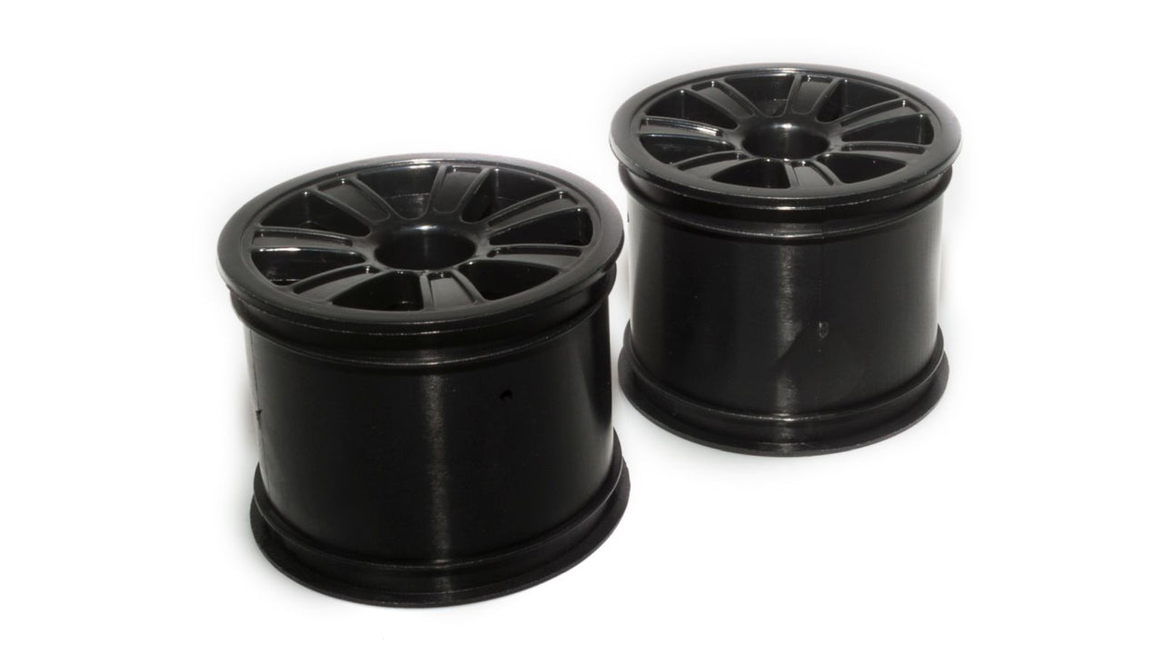 124091 - LRP S10 Twister TX - Speichen Felge HA schwarz (2 Stk.)