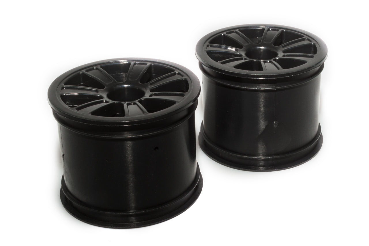 124091 - LRP S10 Twister TX - Speichen Felge HA schwarz (2 Stk.)