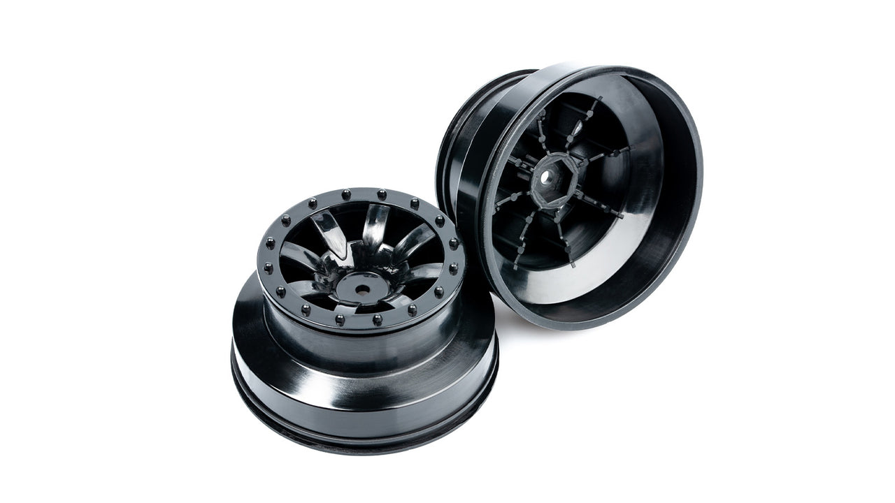 124116 - LRP S10 Twister SC - Speichen Felge schwarz (2 Stk.)