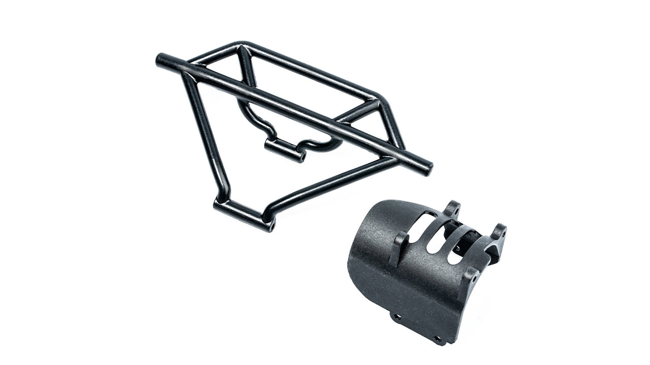 124122 - LRP S10 Twister MT - Stoßfänger Plastikteile hinten