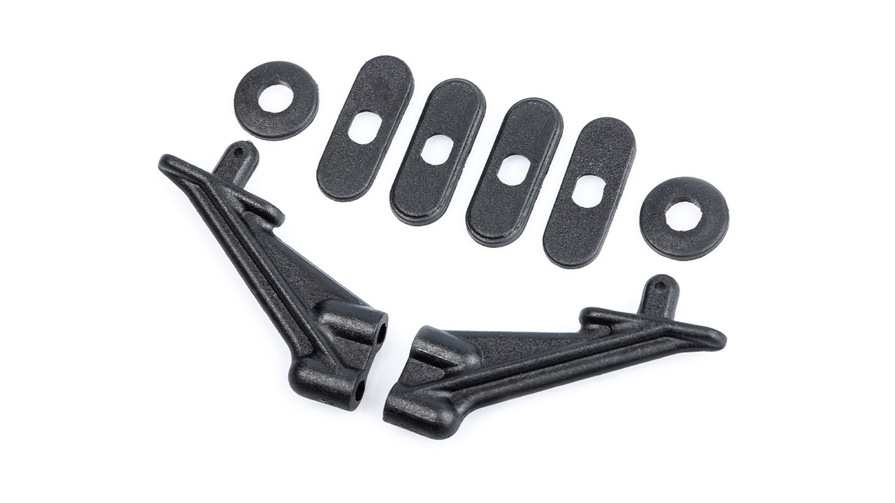 124140 - LRP S10 Twister BX 2 - Spoilerhalter Plastikteile