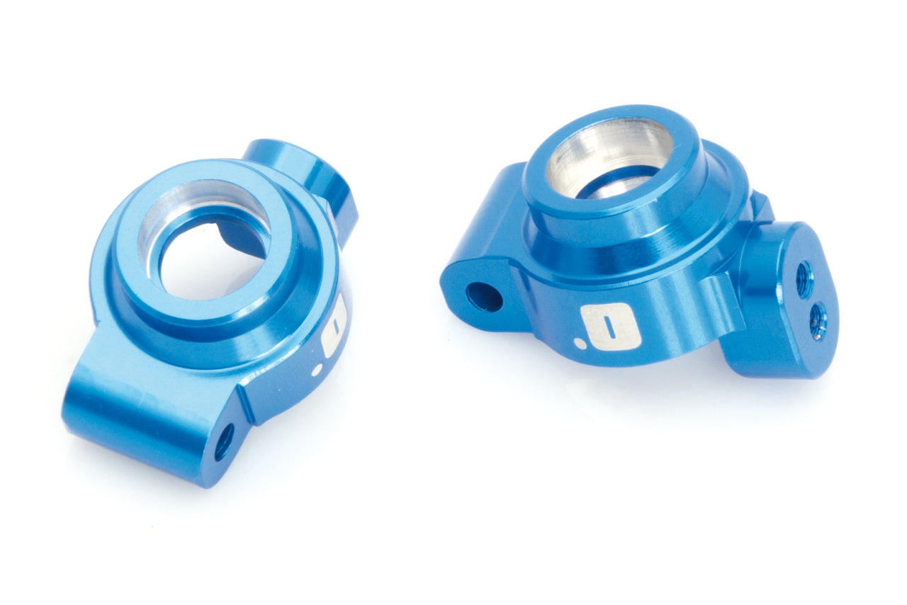 124501 - LRP S10 Twister - Aluminium Radträger hinten 0° (2 Stk.)