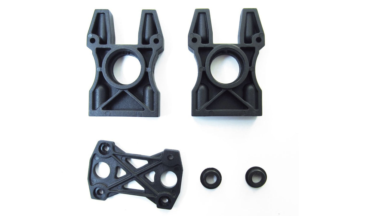133006 - LRP S8 Rebel BX - Mitteldifferential-Halter Plastikteile