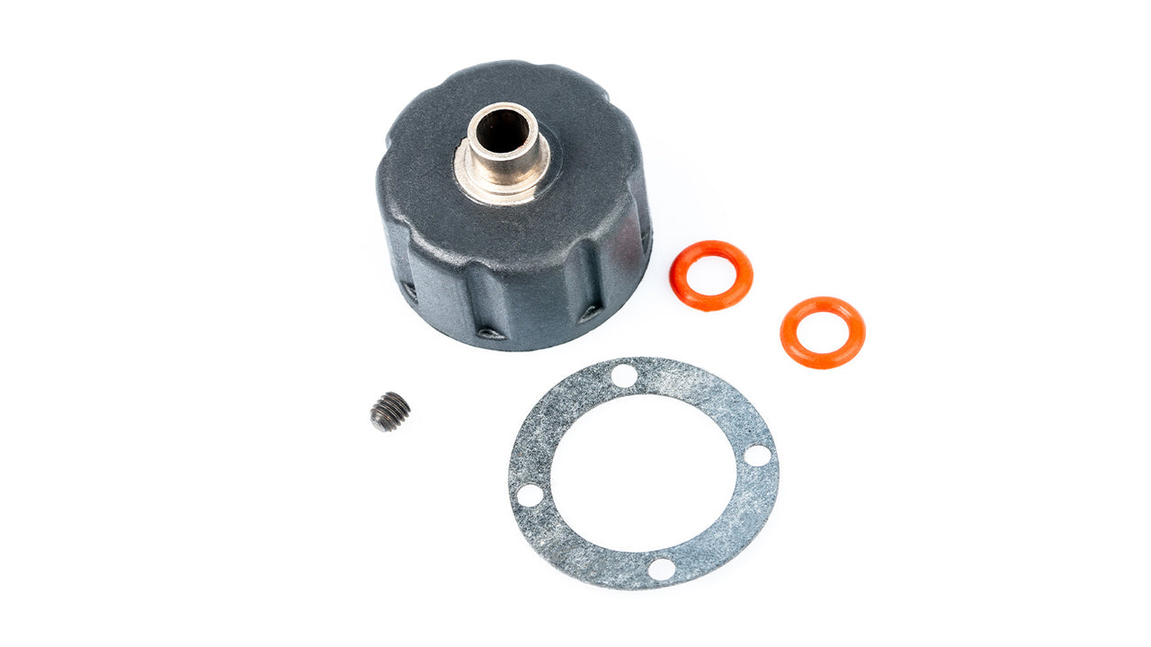 133022 - LRP S8 Rebel - Differential Gehäuse vorne/hinten mit Dichtung