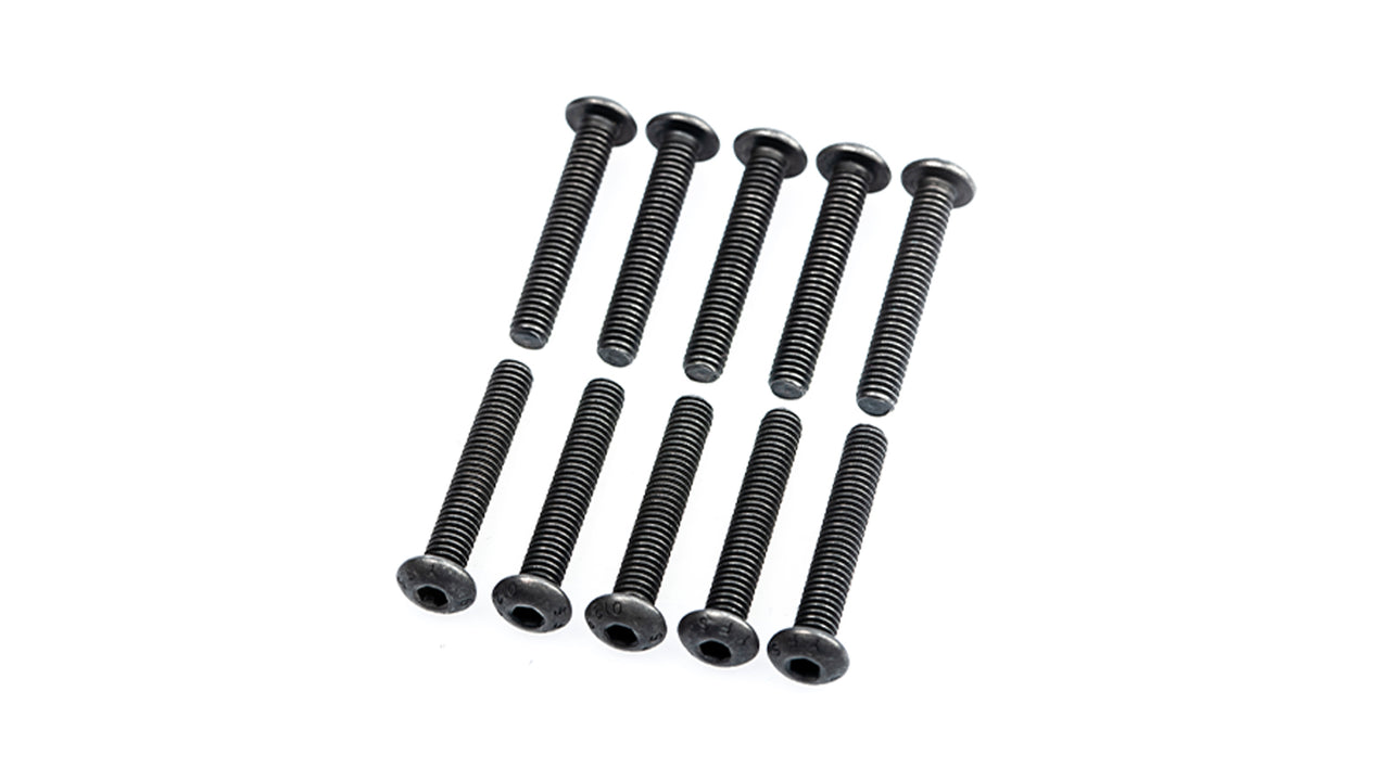 134114 - LRP M4x25mm Innensechskant Rundkopfschraube (10 Stk.)