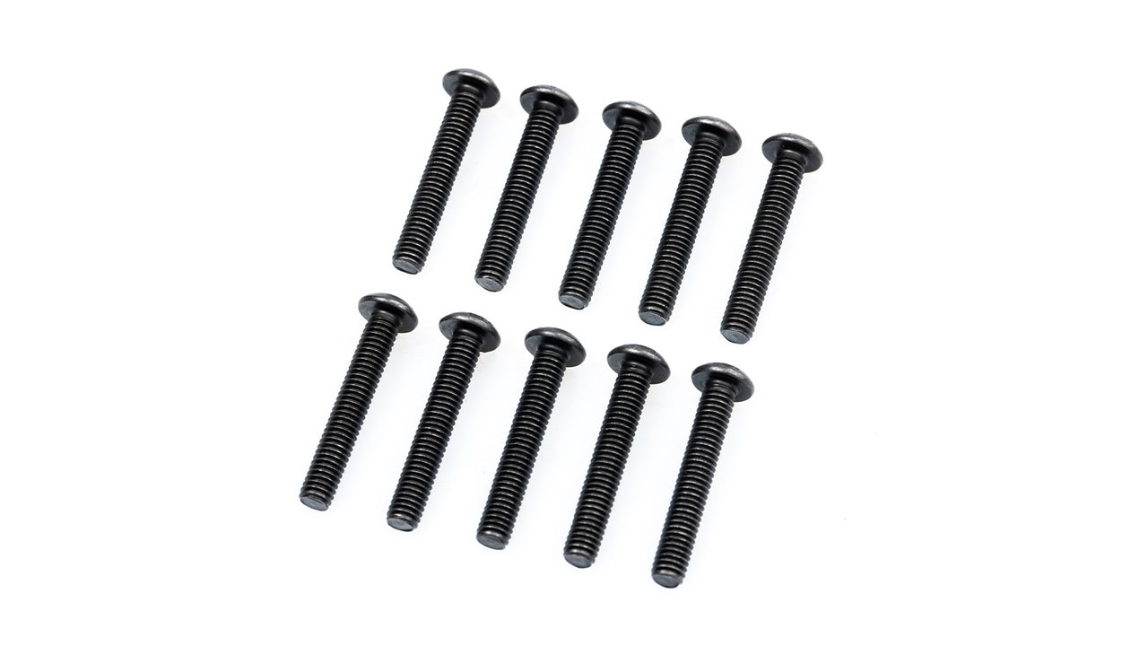 134114 - LRP M4x25mm Innensechskant Rundkopfschraube (10 Stk.)