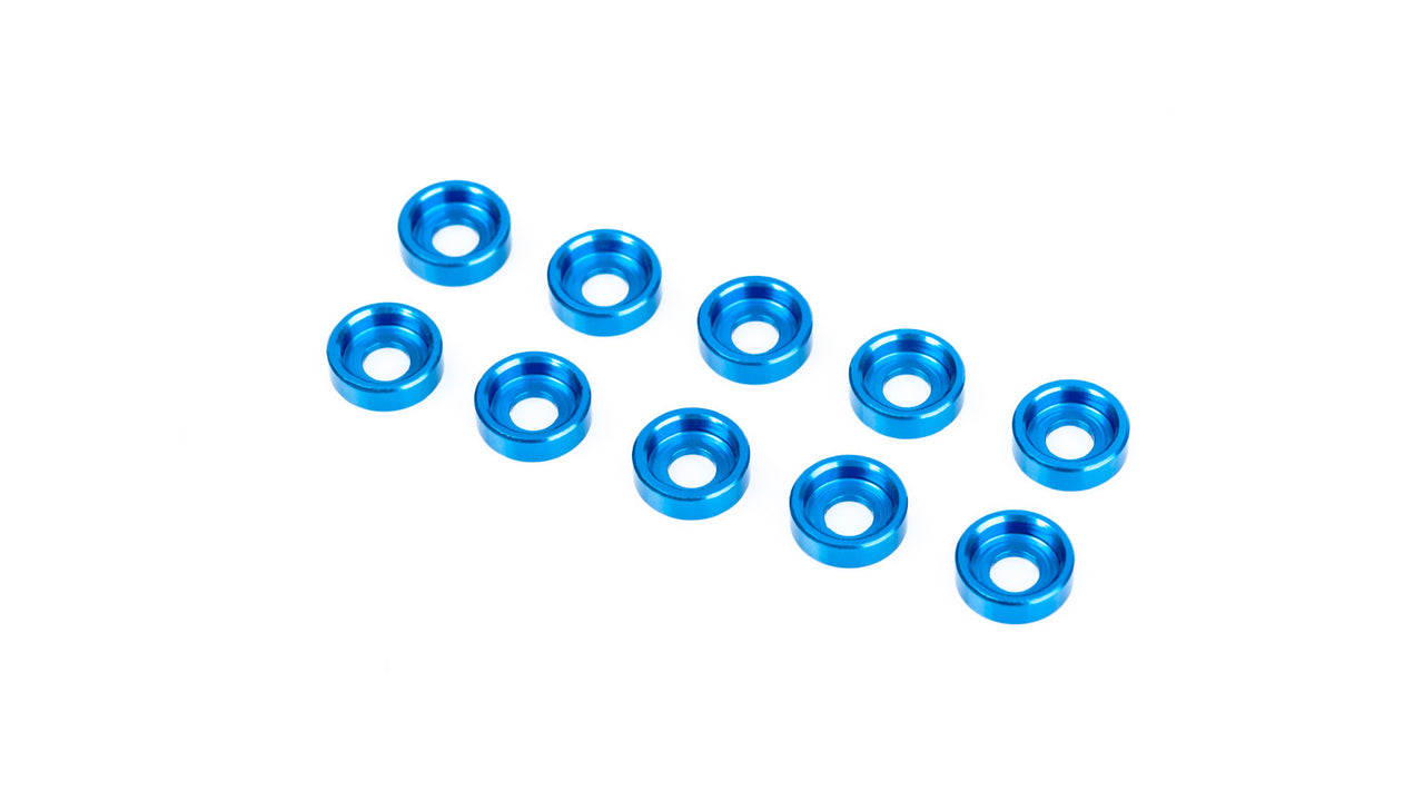134143 - LRP Unterlegscheibe blau, Aluminium (10 Stk.)