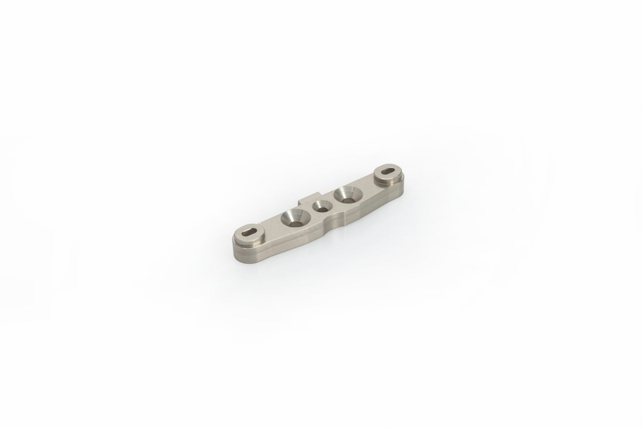 134165 - LRP S8 NXR - Vorderer Aluminium Schwingenhalter hinten