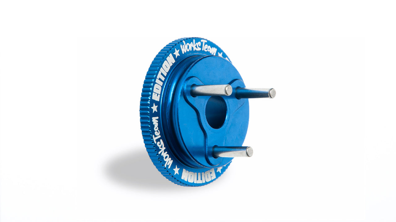 37551 - LRP Schwungscheibe Aluminium 34mm - 12g -WorksTeam Edition