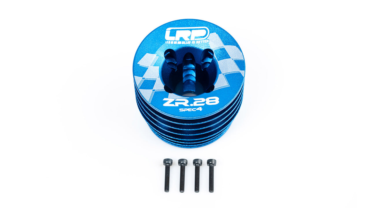 38529 - LRP ZR.28 Spec.4 Pullstart - Zylinderkopf mit Schrauben