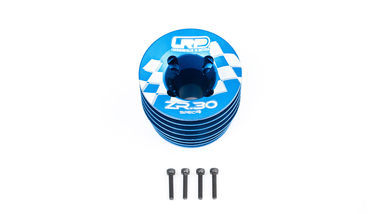 38530 - LRP ZR.30 Spec.4 Pullstart - Zylinderkopf mit Schrauben