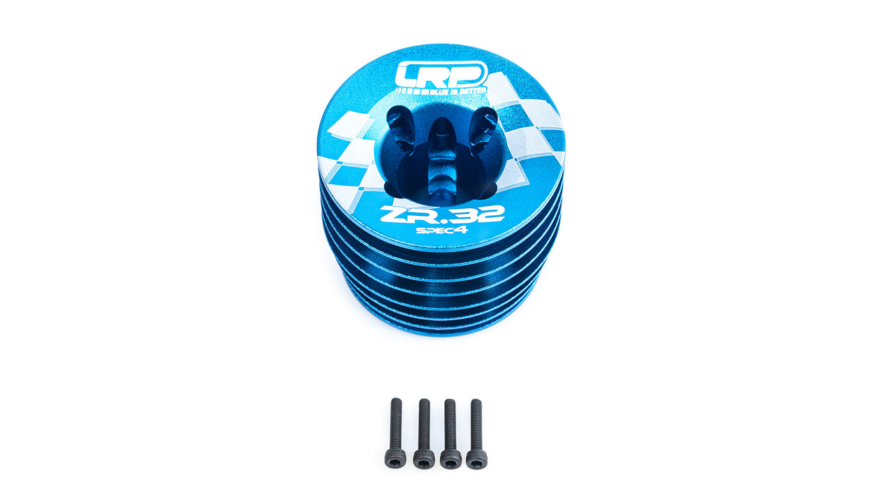 38531 - LRP ZR.32 Spec.4 Pullstart - Zylinderkopf mit Schrauben