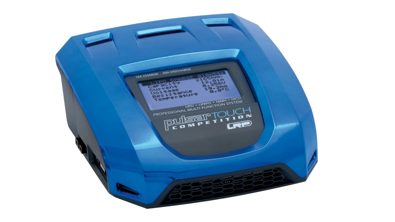 42310 - LRP Gehäuse Pulsar Touch, blau metallisiert