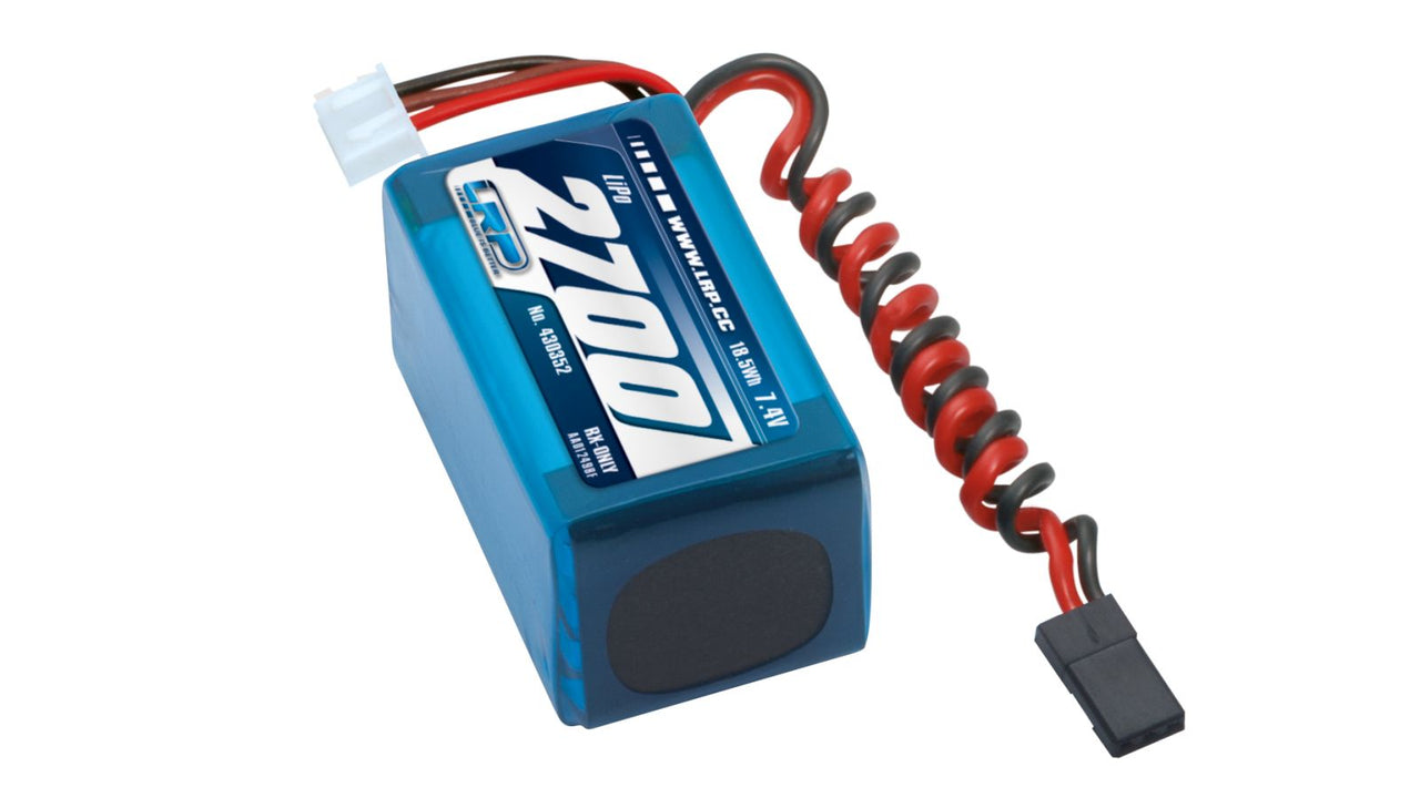 430352 - LRP LiPo 2700 RX-Pack 2/3A Hump - RX-only - 7.4V
