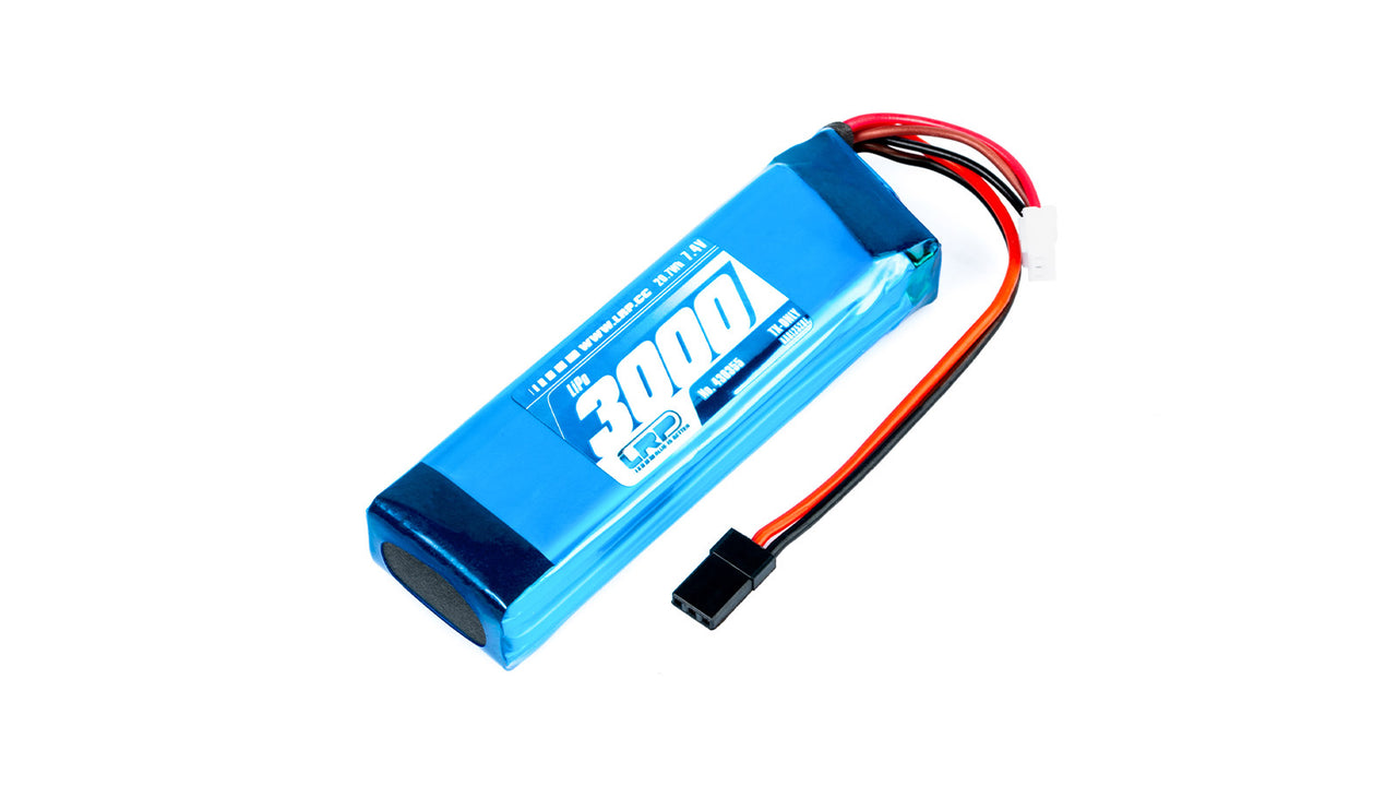 430355 - LRP LiPo 3000 TX-Pack Sanwa M12 | M12S | MT-4 | MT-4S | MT-S | Exzes-Z | SD-10GS / Futaba T7 | T10 - TX-only - 7.4V