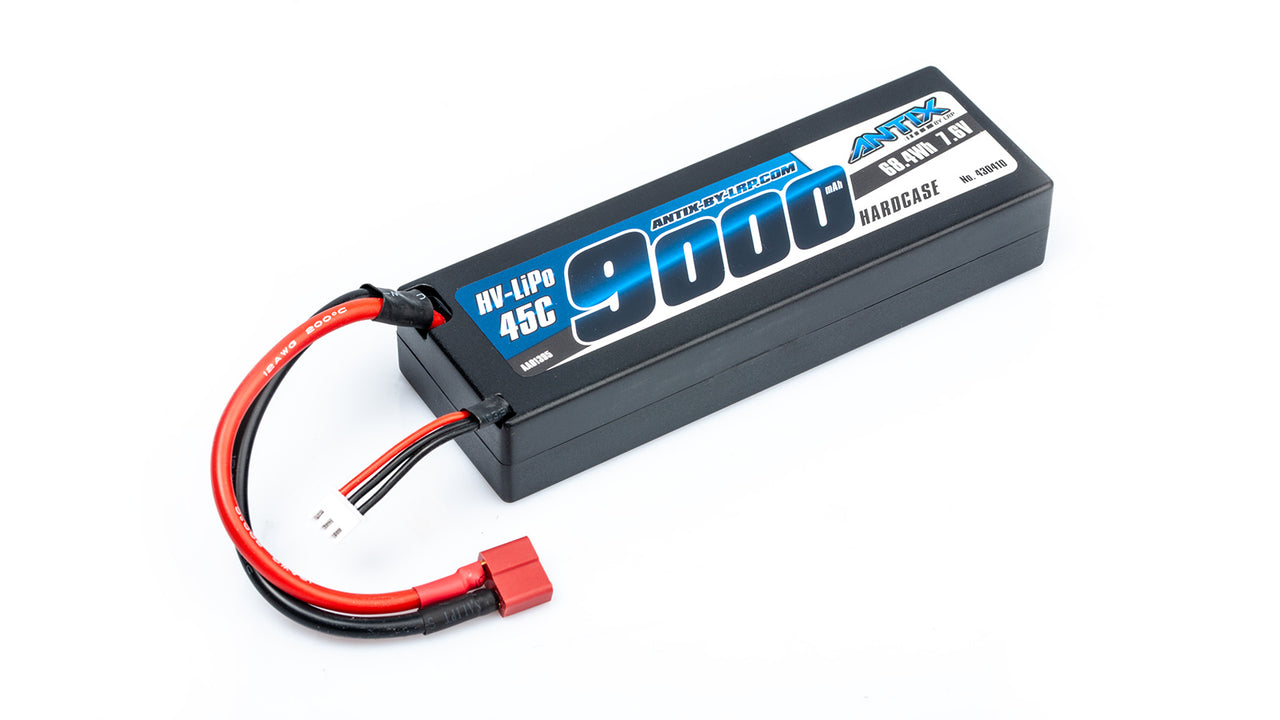 430410 - ANTIX by LRP 9000 GRAPHENE - 7.6V LiHV - 45C LiPo Car Hardcase