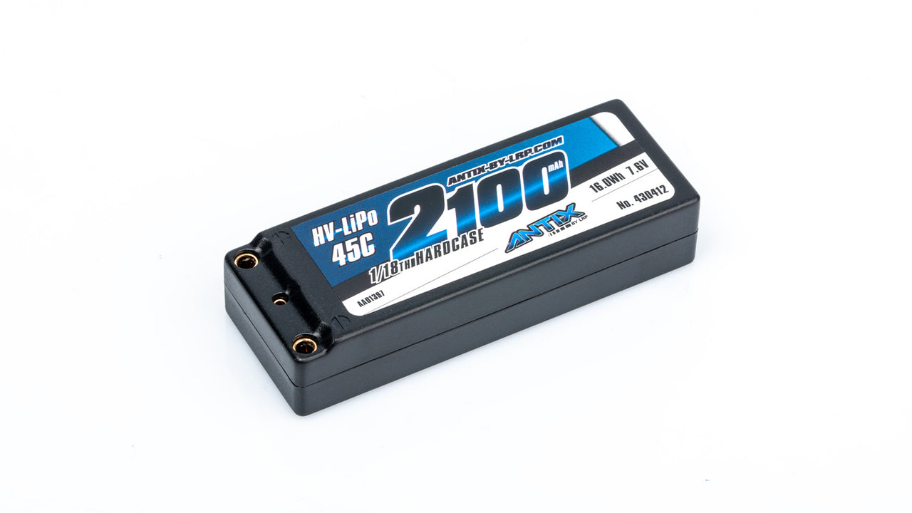 430412 - ANTIX by LRP 2100 1/18th GRAPHENE - 7.6V LiHV - 45C LiPo Car Hardcase