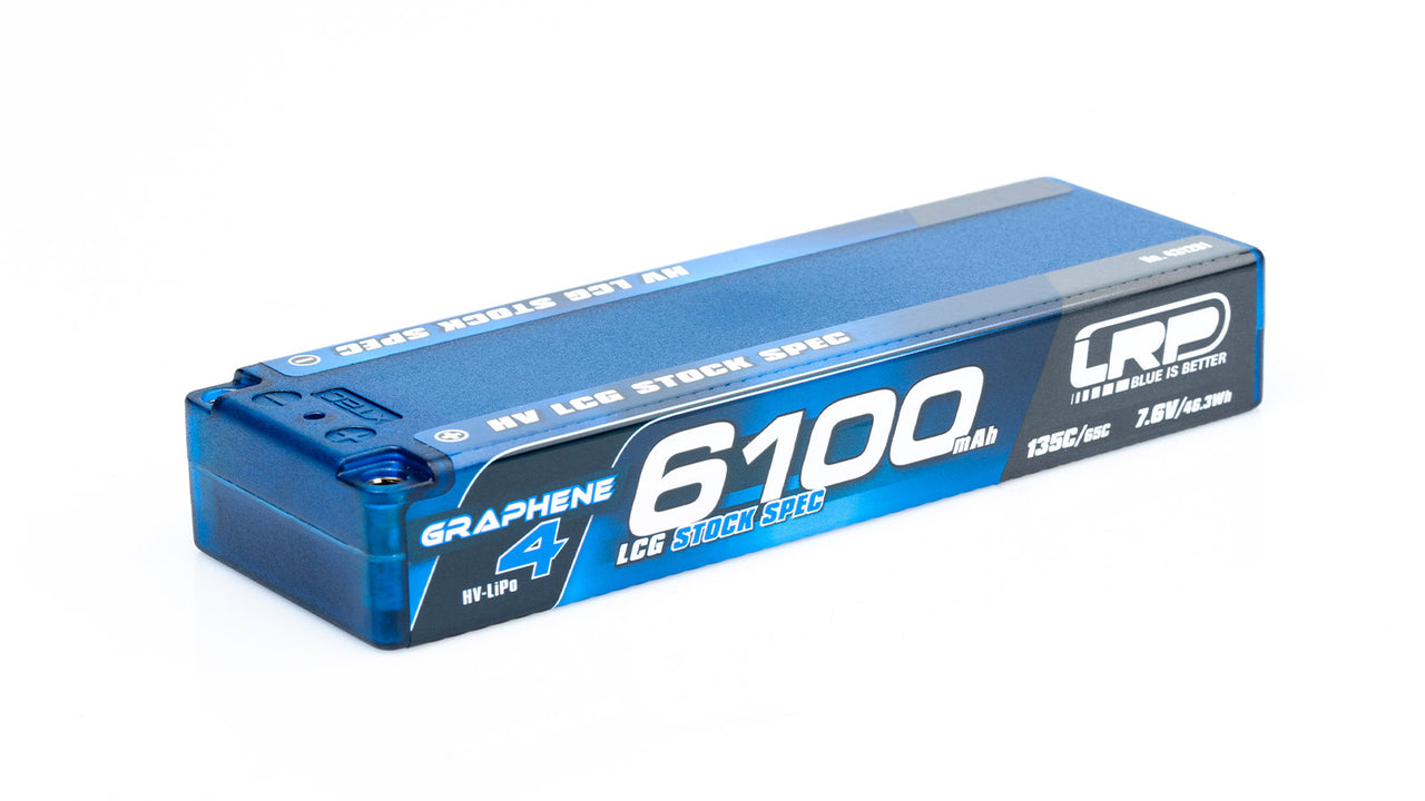 431281 - LRP HV LCG Stock Spec GRAPHENE-4 6100mAh Hardcase Akku - 7.6V LiPo - 135C/65C