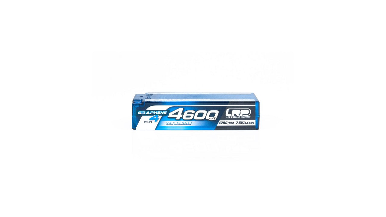 431286 - LRP HV LCG Modified Shorty GRAPHENE-4 4600mAh Hardcase Akku - 7.6V LiPo - 120C/60C