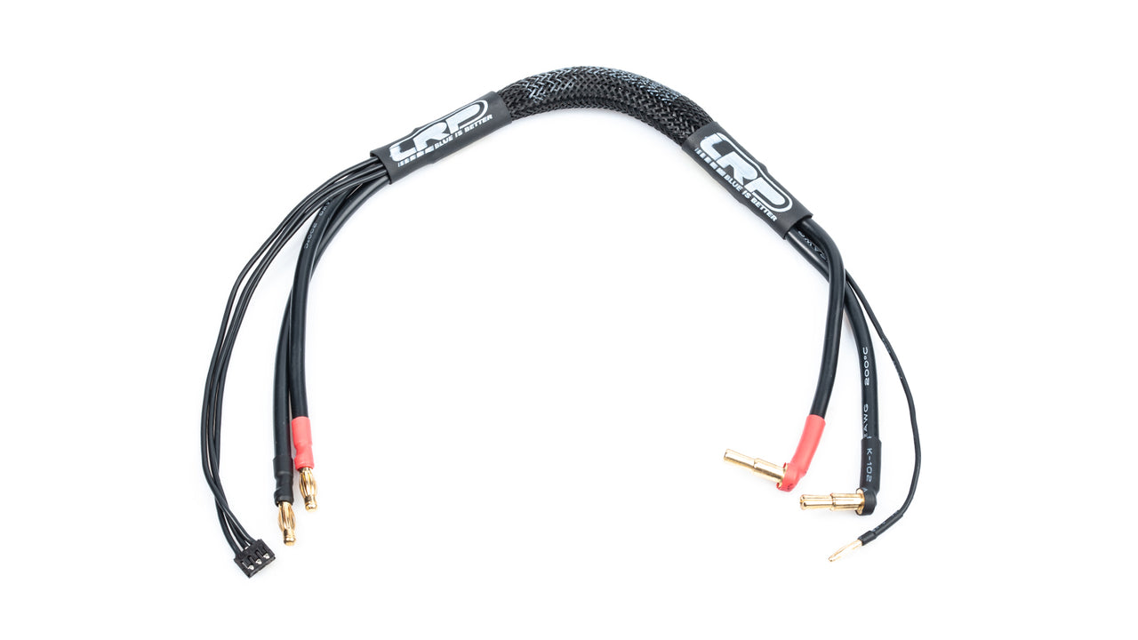 499002 - LRP 2S-Ladekabel - 35cm - 4mm  EHR | 4/5mm + 2mm