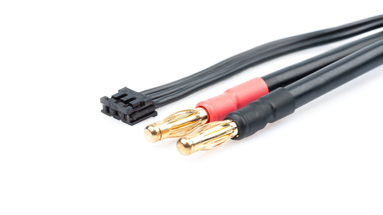 499002 - LRP 2S-Ladekabel - 35cm - 4mm  EHR | 4/5mm + 2mm