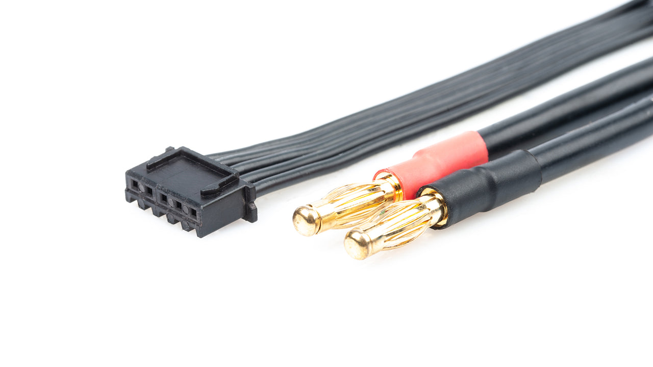 499100 - LRP 2x 2S-Ladekabel - 60cm - 4mm  XH | 4/5mm + 2mm