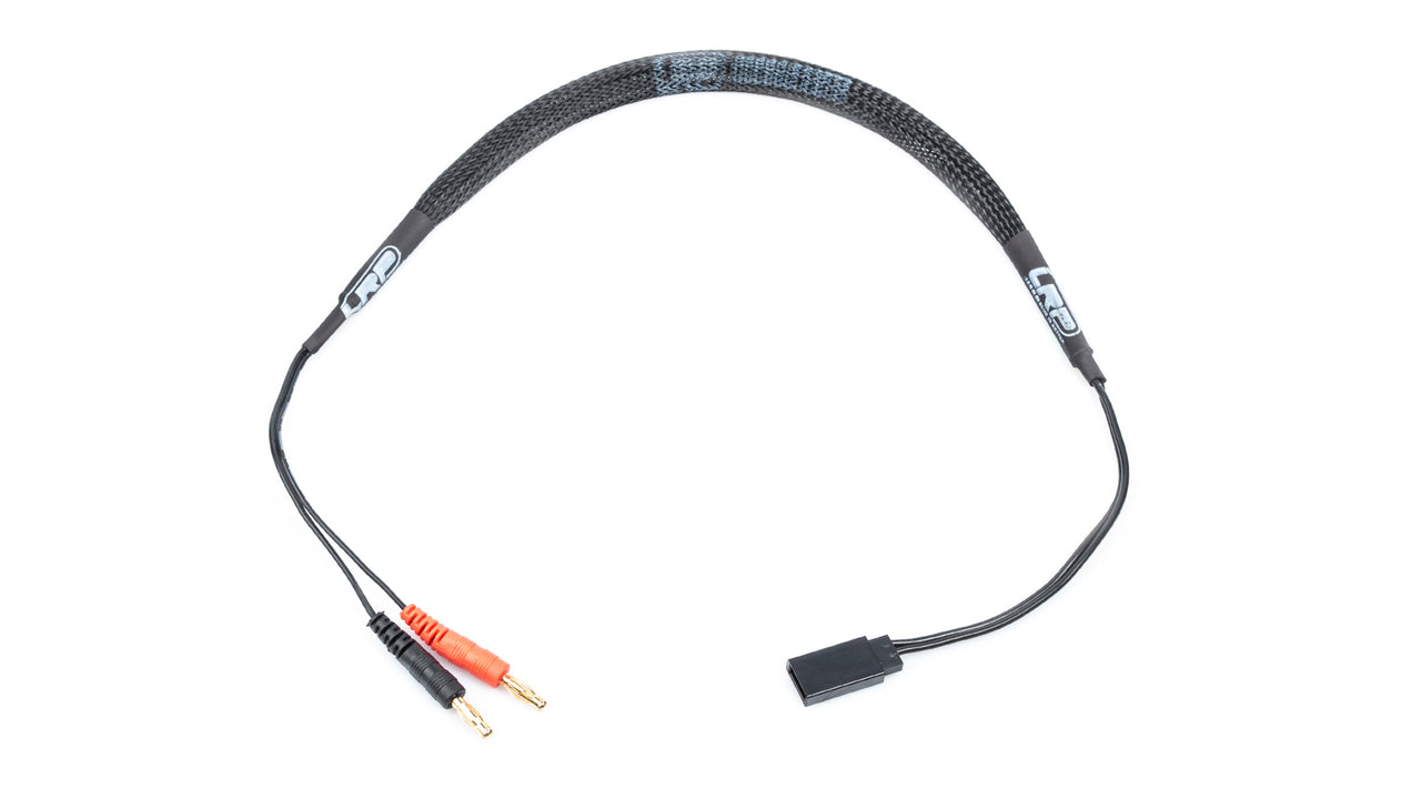 499201 - LRP Ladekabel - 50cm - 4mm | Futaba, Sanwa, Graupner, JR - RX/TX