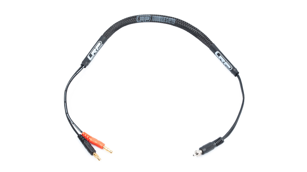 499203 - LRP Ladekabel - 50cm - 4mm | Glühkerzenstecker