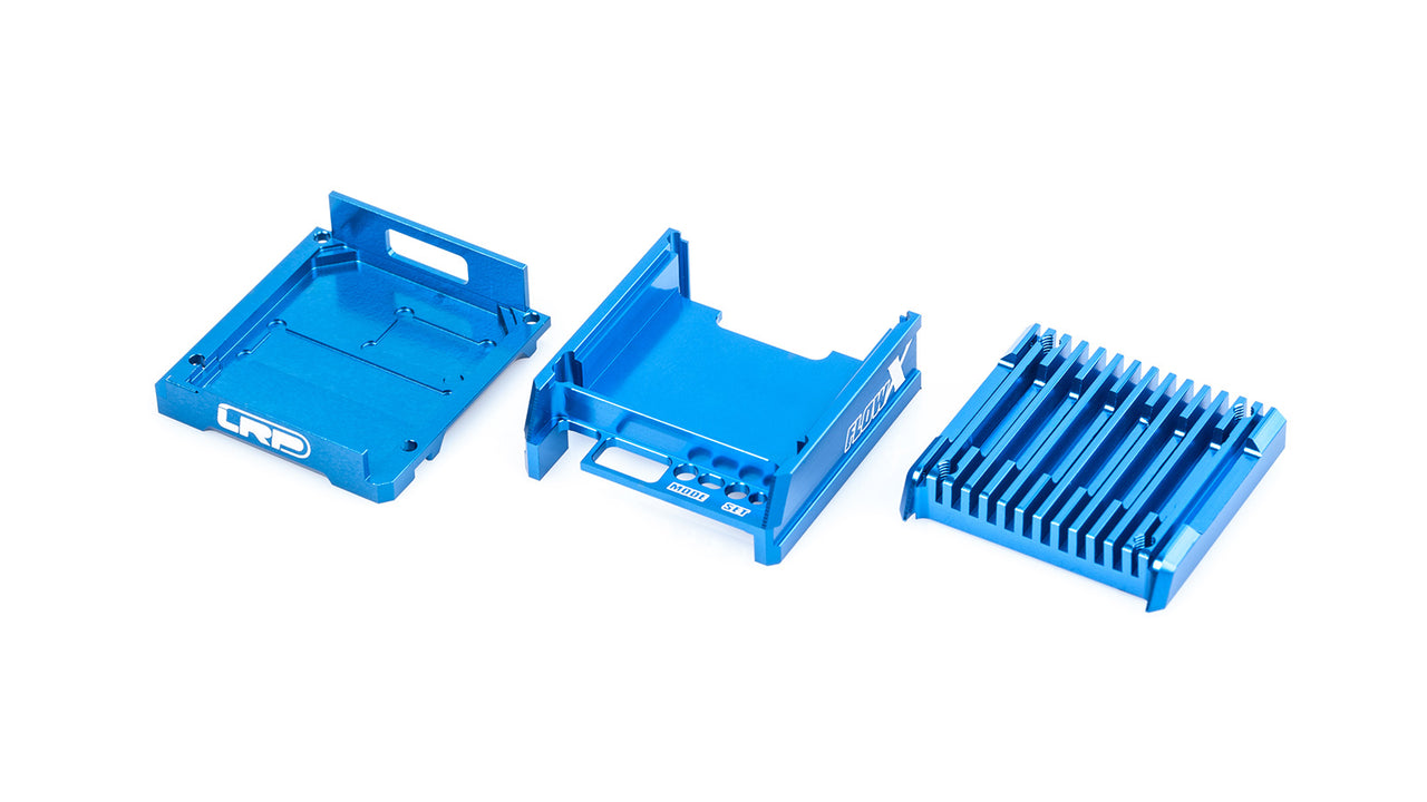 500130 - LRP Flow X Gehäuse-Set, Aluminium