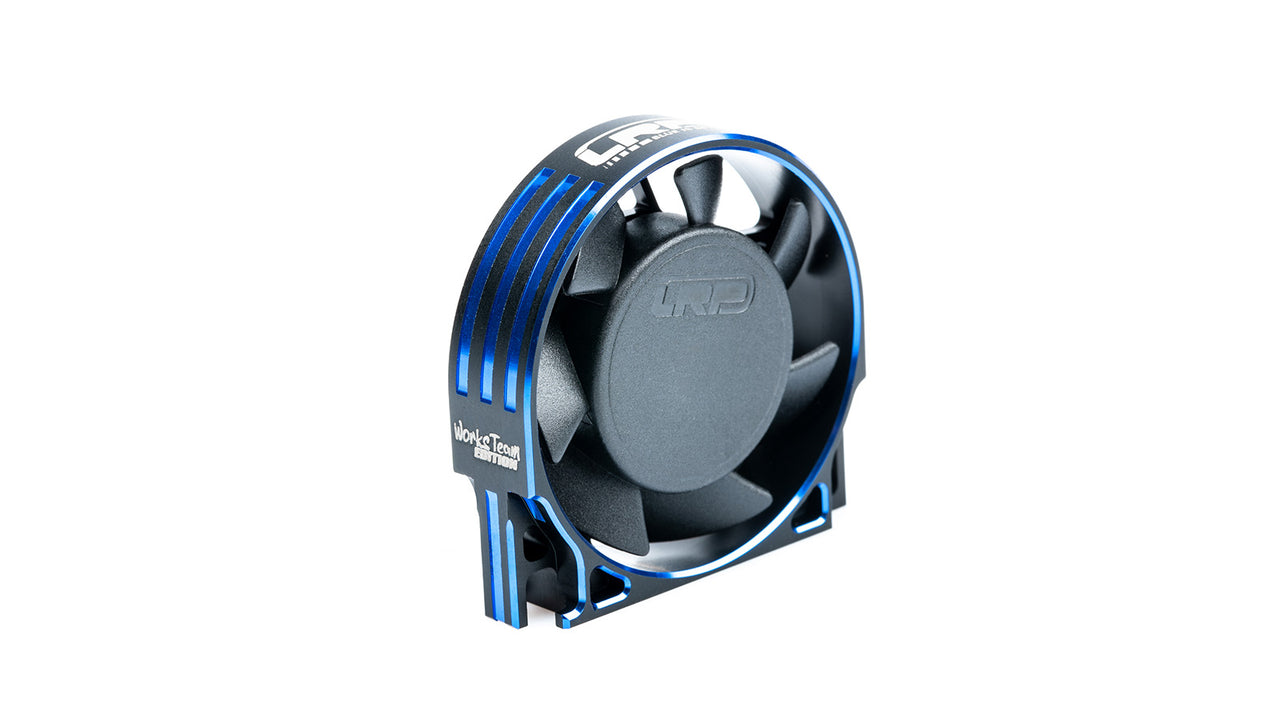 501838 - LRP WorksTeam Aluminium SuperHighRev. Motorlüfter V2 - 40x40x10mm - 1S/2S - Empfängerstecker