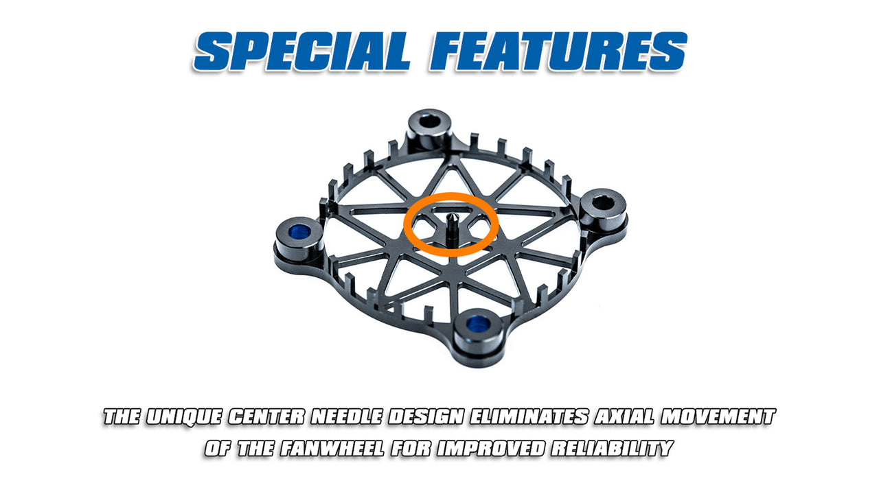 501983 - LRP WorksTeam Aluminium Schutzgitter V2 für 40mm Lüfter