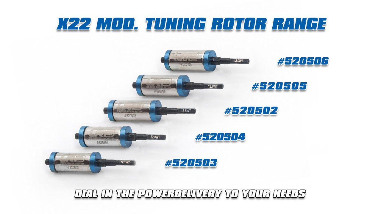 520504 - LRP X22 Modified 12.3mm WorksTeam Rotor