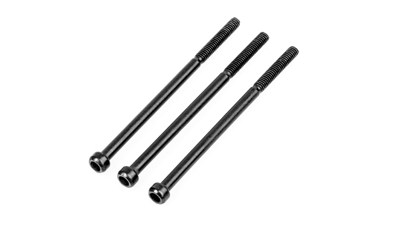 520553 - LRP X22 Stock Spec M2.5x45mm Schrauben - Stahl (3 Stk)