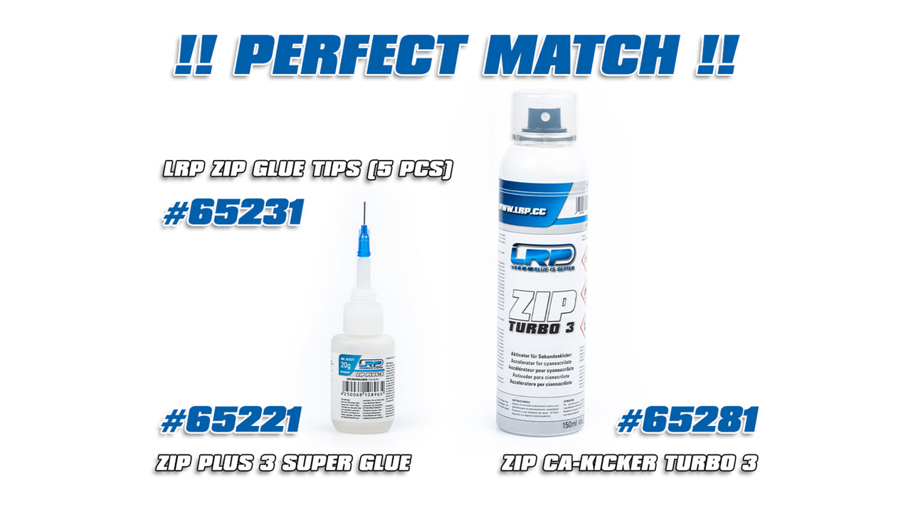 65231 - LRP ZIP Klebespitzen (5 Stk.)