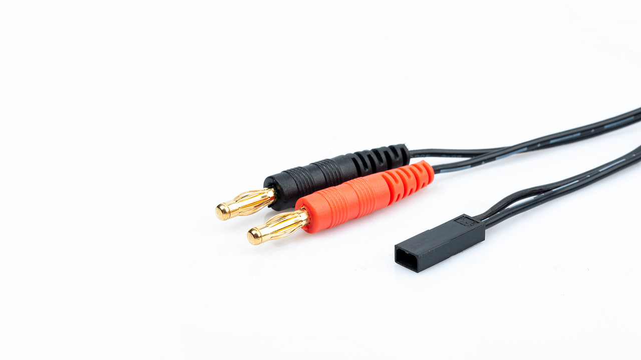65825 - LRP Ladekabel - 60cm - 4mm auf BEC Stecker