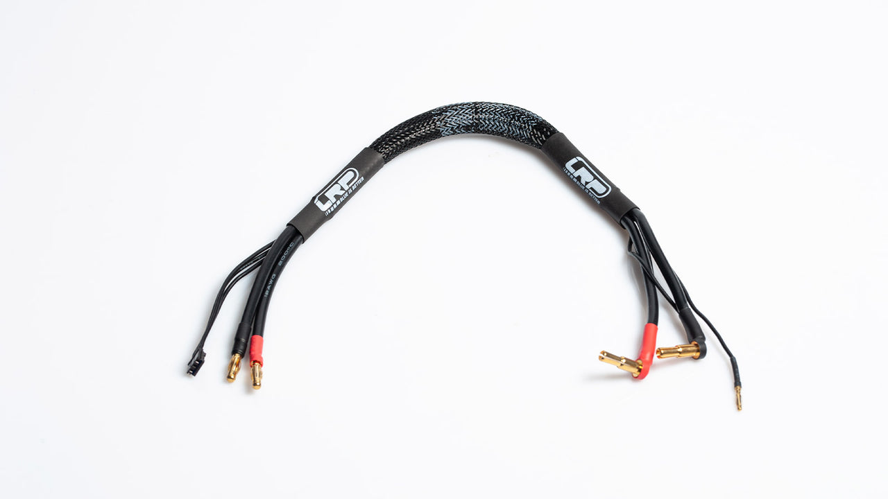 65899 - LRP 2S-Ladekabel - 35cm - 4mm, EHR to 4/5mm, 2mm