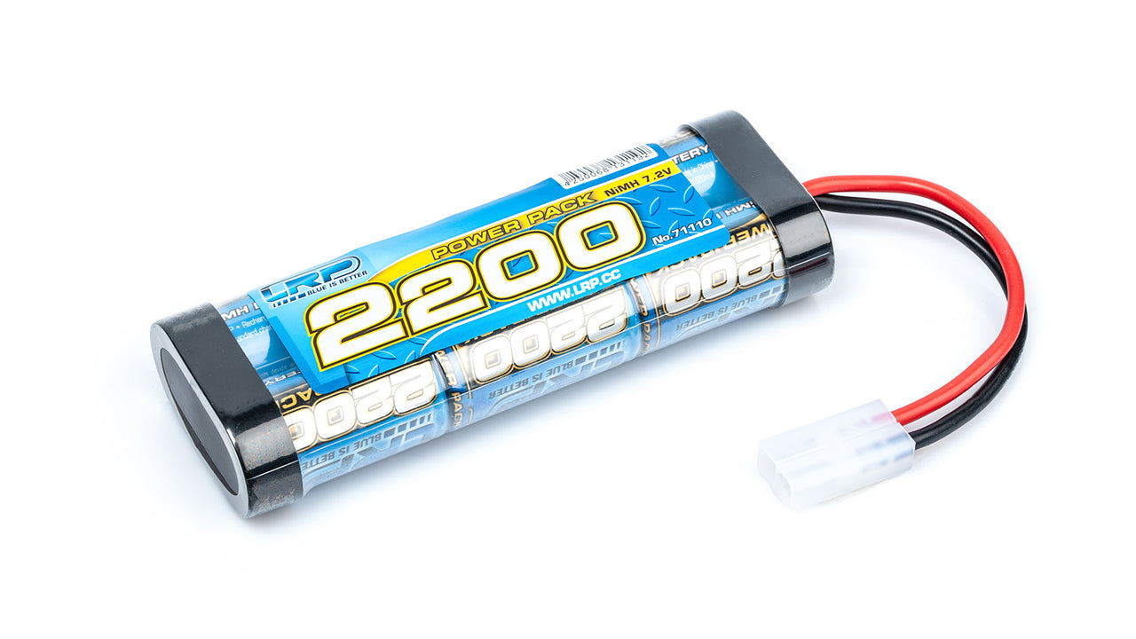 71110 - LRP Power Pack 2200 - 7.2V - 6-Zellen - Tamiya/JST Stecker - NiMH Stickpack