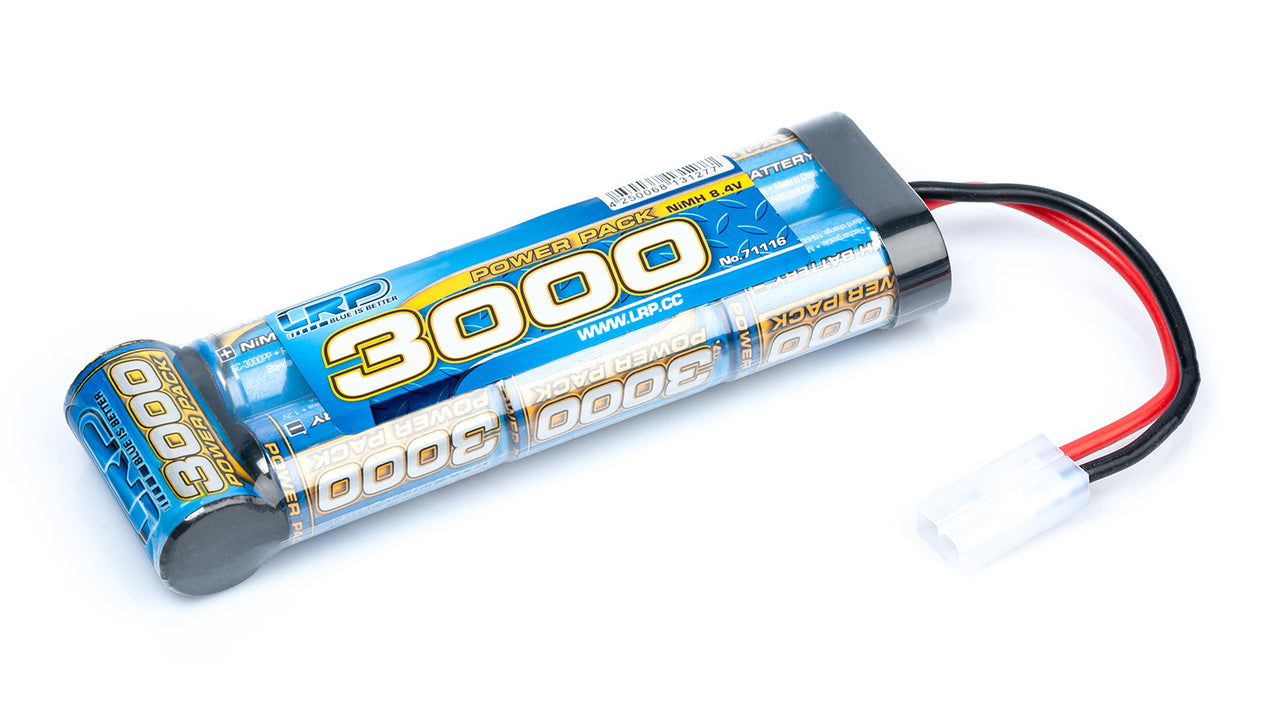 71116 - LRP Power Pack 3000 - 8.4V - 7-Zellen - Tamiya/JST Stecker - NiMH Stickpack